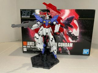 Built Bandai Hguc 215 Ams - 123x - X Moon Gundam 1/144 Scale Model Kit