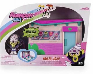 The Powerpuff Girls,  Exclusive Mojo Jojo Jewelry Store Heist Playset Spin Master