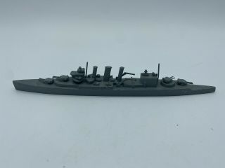 H.  A.  Framburg Wwii Metal Us Military Ship Model Scale Naval Chicago 12 - 43