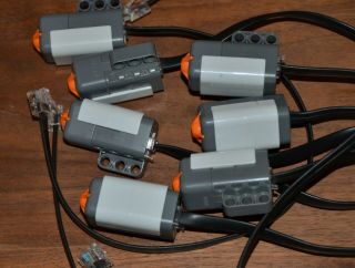 7 Lego Mindstorms Nxt Touch Sensors And Cables