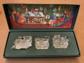 Marquis By Waterford Crystal “the Christmas Train”