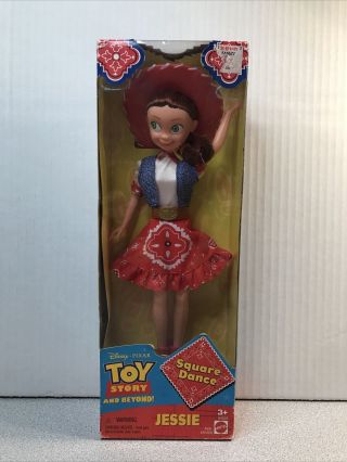 Disney Pixar Toy Story And Beyond Square Dance Jessie 10” Doll In Open Box