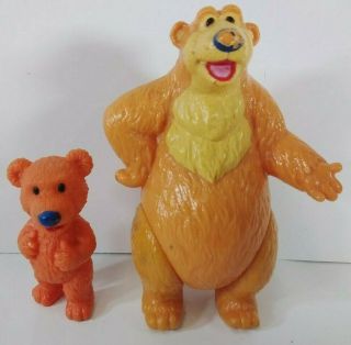 Ojo & Bear - 2 Jim Henson Bear In The Big Blue House Toy Figures