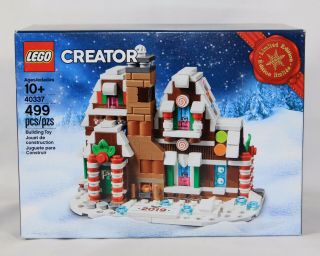 Lego Limited Edition 40337 Gingerbread House Nib 2019 Christmas Holiday Gwp