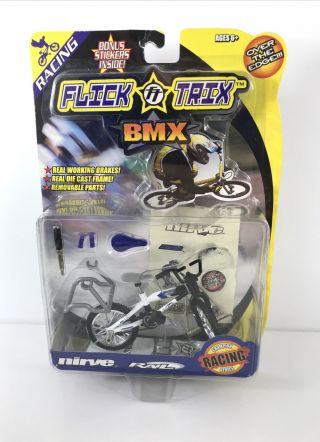 Nirve Flick Trix Bmx Finger Bike Rare Racing Champion Series 2001