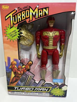 Funko Turboman Turbo Man Jingle All The Way Action Figure Doll Walmart S&h