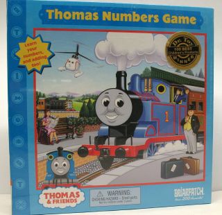 Thomas Numbers Game,  Learn Your Numbers And Addng Too.  Briarpatch,  2004,  Nip