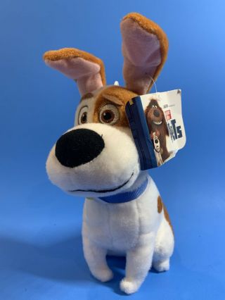 Toy Factory The Secret Life Of Pets Max Stuffed Animal Plush 11” Nwt