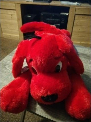 Scholastic Poseable Clifford The Big Red Dog 16 " Plush Stuffed Animal Toy (pp)