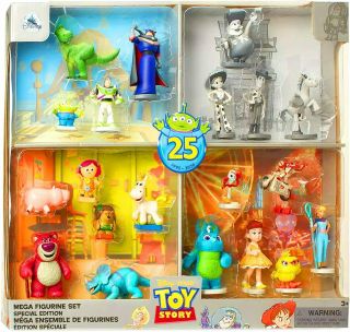 Disney Pixar Toy Story Mega Figure Play Set 25th Anniversary Special Edition