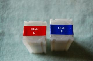 2007 P & D Utah State Quarter Rolls Uncirculated,  With