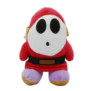 Mario Bros Shy Guy Plush Doll Stuffed Animal Figure Toy 5 Inch Gift