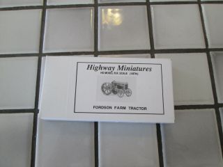 Jordan Products Highway Miniatures Fordson Farm Tractor Kit H O Scale //