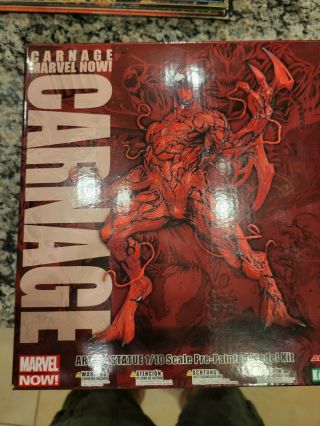 Artfx,  Statue Marvel Now Carnage And Venom 1/10 Scale Action Figure