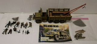 Mcfarlane Building Set.  Woodbury Assault Vehicle.  The Walking Dead.  Assembled,