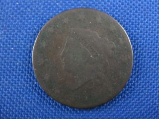 1829 Coronet Head Copper Large Cent Coin Medium Letters