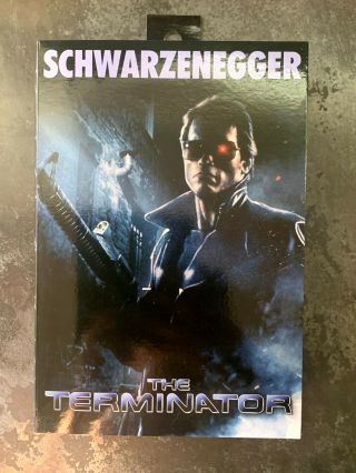 Neca Arnold Schwarzenegger The Terminator T - 800 Police Station Assault Figure