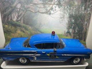 Ertl American Muscle 1958 Chevy Impala Michigan State Police