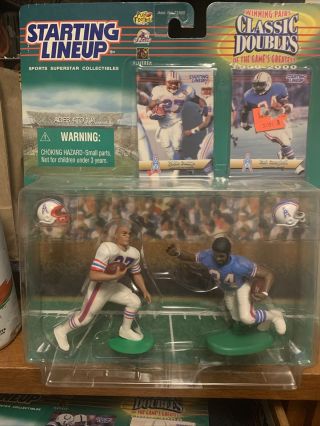 Starting Lineup Classic Doubles Eddie George Earl Campbell Oilers