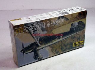 Heller 80238 1:72 Focke Wulf 56 Stosser Ww2 German Plane Model Kit