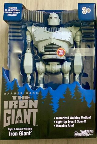 The Iron Giant Light & Sound Walking Robot Toy 15 Inch Movie