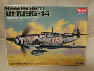 Academy Messerschmitt Bf109g - 14 1/48 Scale Plastic Model Kit