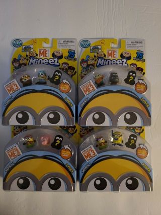 4 Packages Of Despicable Me Minions Mineez: 3 Per Pack