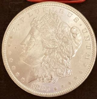 1885 Antique Morgan Silver Dollar