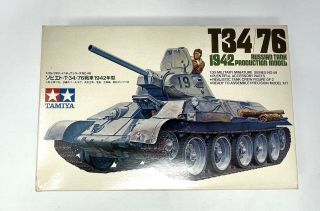 Tamiya Mm149 T34/76 1942 Production Model Russian Tank 1/35 Scale Pp