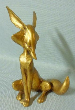 Anthony Freeman Mcfarlin Mid Century Modern Art Pottery Fox Figurine