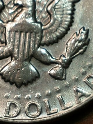 1972 - D Kennedy Half Dollar " No Fg " Missing Initials Error,  Fs - 901,  Rare