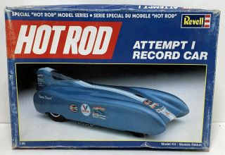 Revell Attempt 1 Record Car 1/25 Scale Parts Kit