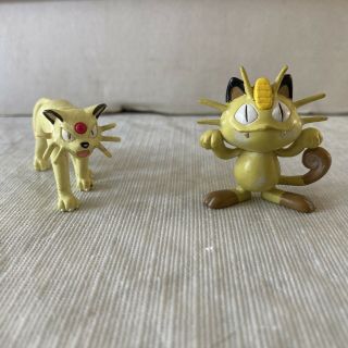 Meowth And Persian Tomy Figurines Pokemon