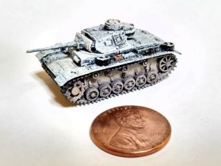 Takara 1/144 World Tank Museum 7.  German Panzer Iii Ausf.  J Winter Camo.  (118)