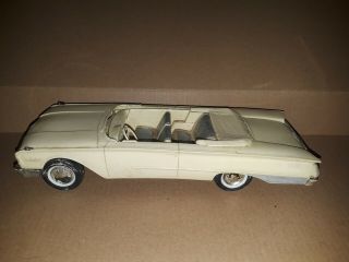 Vintage Ford Sunliner Convertible Dealer Promo Friction Car 1960 Amt