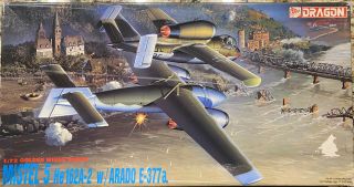 1/72 Mistel 5 He 162a - 2 With Arado E - 377