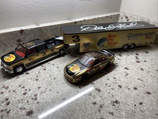 1/24 Brookfield Set 3 Dale Earnhardt Goodwrench Bass Pro Shops