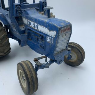 ERTL FORD 9600 TRACTOR 1/12 MISSING CAB TOP 3