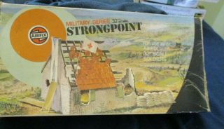 Vintage Airfix 1/32 Scale Military Series Strongpoint,  Battle Building
