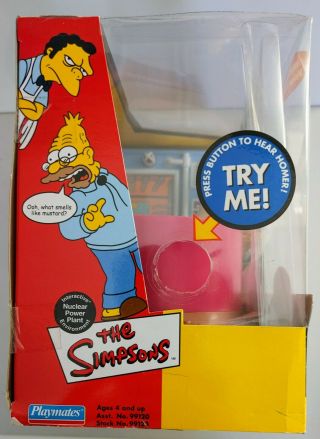 Homer The Simpsons Nuclear Power Plant Interactive Environment burns Radioactive 3