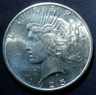 1925 Peace Silver Dollar - Coin
