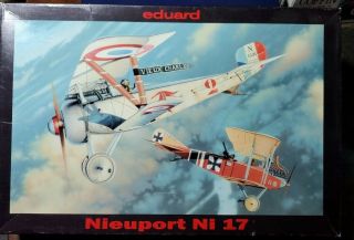 1/48 Kit Eduard No.  8023 French Nieuport Ni 17 " Vieux Charles "