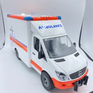 Bruder Mercedes - Benz Sprinter Ambulance B67872129 Best Gift Model Car 1:16