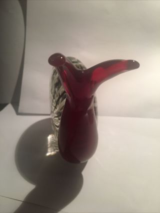Cristalleria D ' arte Ann Primrose Murano SNAIL Figurine Hand Blown Glass 3