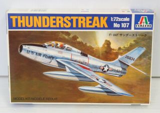 Italeri Republic F - 84f Thunderstreak 1/72 Scale Plastic Model Kit