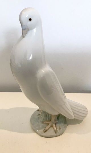 Nao White Dove By Lladro Daisa 1983 Hand Made In Spain As Nao