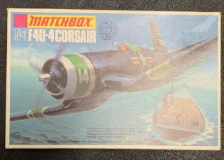 Matchbox F4u - 4 Corsair 1/72 Unassembled