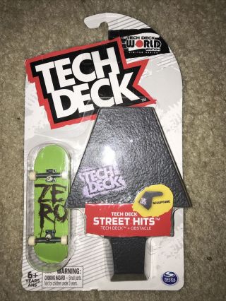 Tech Deck Street Hits Zero With Obstacle Sculpture
