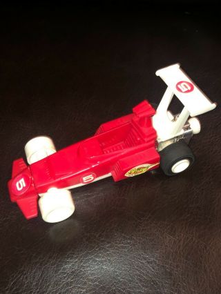 1976 Mego Micronauts Warp Racer Red Race Car Vehicle Complete All Parts Ex Cond