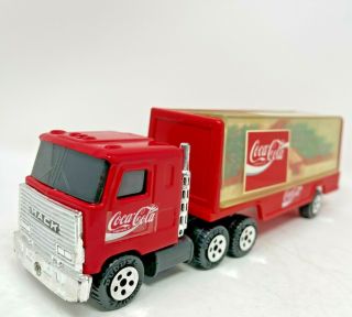 Coca Cola Vintage 1980s Buddy L Mack Semi - Truck Delivery Coke Bottle Crates 1:43